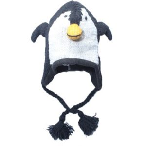 Knitted Fleece-lined Animal Hats