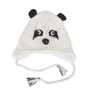 Knitted Fleece-lined Animal Hats