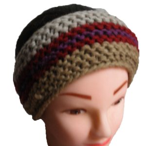 Ethnic Hippie Knitted Wool Headband