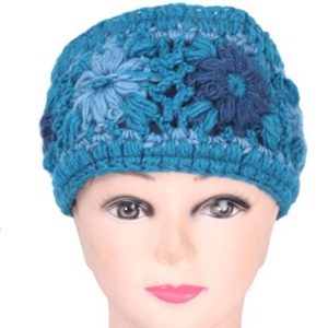 Floral Embroidered Cozy Nepalese Wool Headband