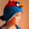 Knitted Fleece-lined Animal Hats for Kid