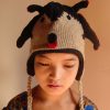 Knitted Fleece-lined Animal Hats for Kid