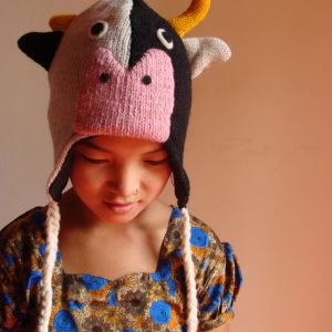 Knitted Fleece-lined Animal Hats for Kid