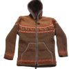 Handmade Hippie Wool Jacket: Pure Wool