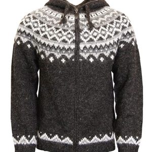 Handmade Hippie Wool Jacket: Pure Wool