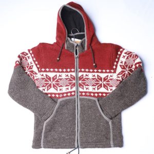 Prismatic Hippie Nepalese Wool Jacket