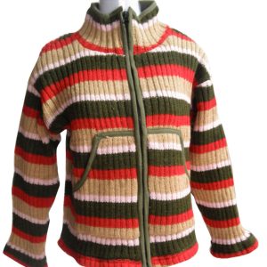 Handmade Hippie Wool Jacket: Pure Wool