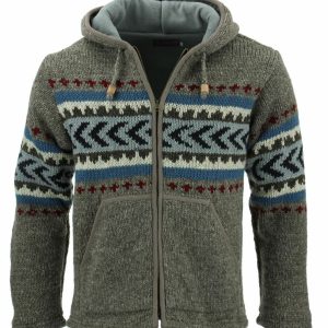 Handmade Hippie Wool Jacket: Pure Wool