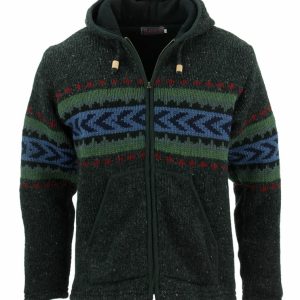 Handmade Hippie Wool Jacket: Pure Wool