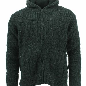 Handmade Hippie Wool Jacket: Pure Wool