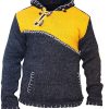 Knitted Wool Multicolor Men’s Winter Jacket
