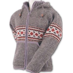 Handmade Hippie Wool Jacket: Pure Wool