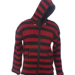 Handmade Hippie Wool Jacket: Pure Wool