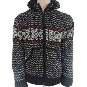 Handmade Hippie Woman Wool Jacket: Pure Wool