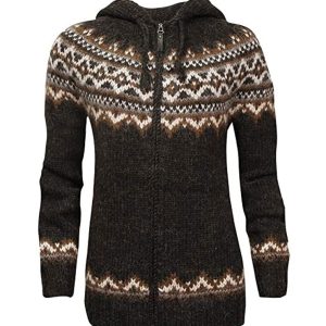 Handmade Hippie Woman Wool Jacket: Pure Wool