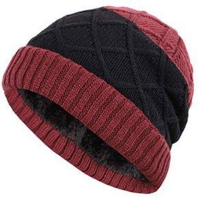 Handmade knit Wool beanie