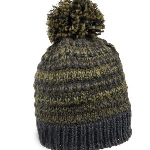 Handmade knit Wool beanie