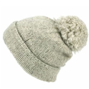 Handmade knit Wool beanie