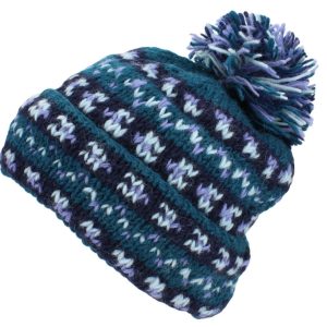 Handmade knit Wool beanie