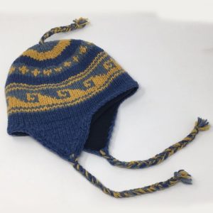 Handmade Wool Colorful Fleece-lined Earflap Hat