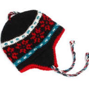 Handmade Wool Colorful Fleece-lined Earflap Hat