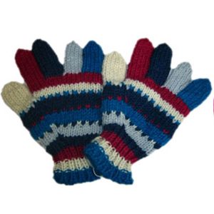 Handmade Knit Wool Gloves