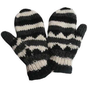 Handmade Knit Wool Gloves