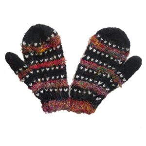 Handmade Knit Wool Gloves