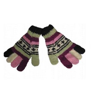 Handmade Knit Wool Gloves