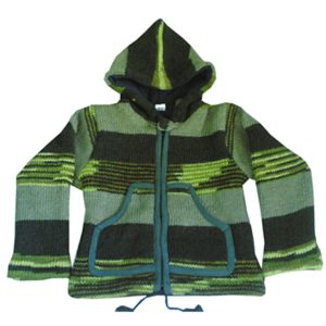 Sustainable Cozy Knitting Wool Kid’s Hoodie