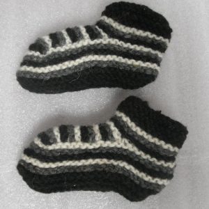 Hand Knit Wool Kids slippers