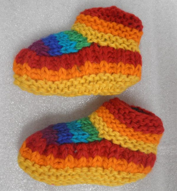 Multicolor Kids' Wool knitted footwear