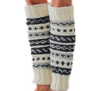 Knitted Wool Leg Warmer