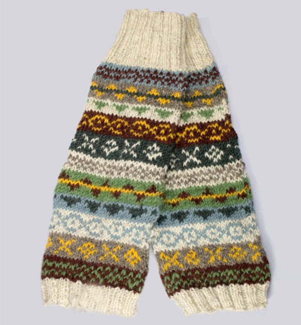 Knitted Wool Leg Warmer