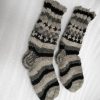 Handmade Knit hippie wool socks