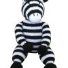 Black and White Mix Woolen Toy