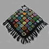 Hand Knitted Wool Crochet Poncho