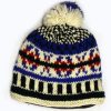 Handmade knit Wool beanie
