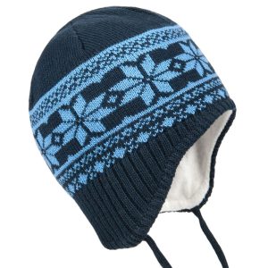 Knitted Wool Kid Earflap