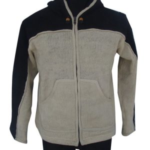 Ethically Made in Nepal Knitted Wool Jacket