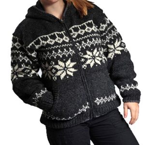 Floral Prints Fine Woolen Jacket for Men