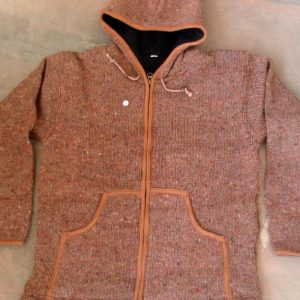 Ecofriendly Hippie Fashion Pure Wool Jacket