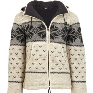 Warm Inner Fleeced Himalayan Wool Jacket