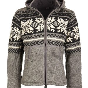 Handmade Double Knitted Woolen Jacket