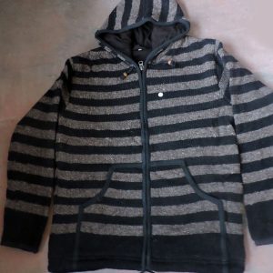 Handmade Hippie Wool Jacket: Mix Wool