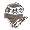 Handmade Wool Colorful Fleece-lined Earflap Hat