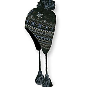 Handmade Wool Colorful Fleece-lined Earflap Hat