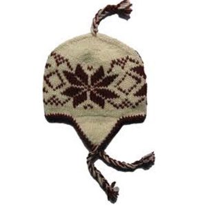 Handmade Wool Colorful Fleece-lined Earflap Hat