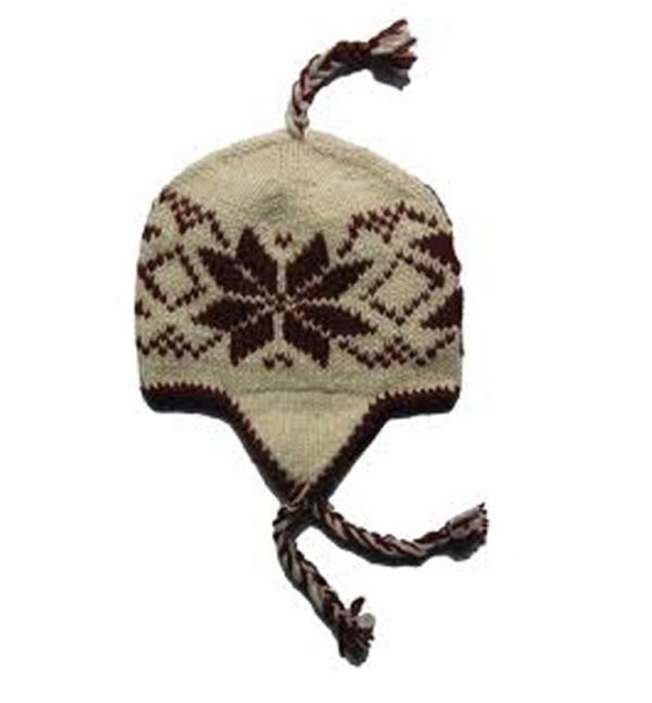 Handmade Wool Colorful Fleece-lined Earflap Hat