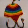 Handmade Wool Colorful Fleece-lined Earflap Hat